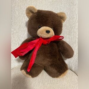R Dakin & Co  1984 vintage Brown Plush Teddy Bear